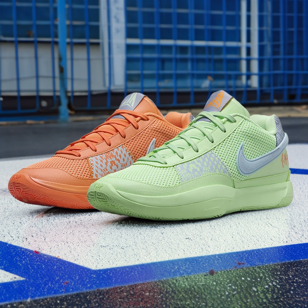 【Fashion SPLY】Nike JA 1 Mismatched 籃球鞋 男鞋 鴛鴦綠橘 FV1288-800