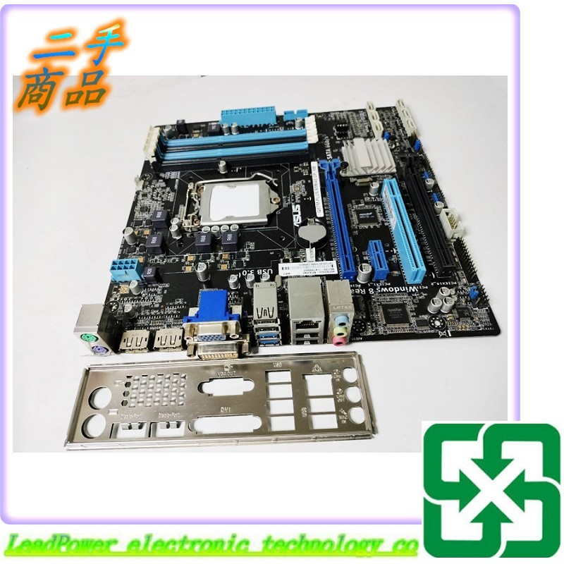 【力寶3C】主機板 ASUS Q87M-PLUS / BM6AE DP_MB 1150 腳位/編號0248