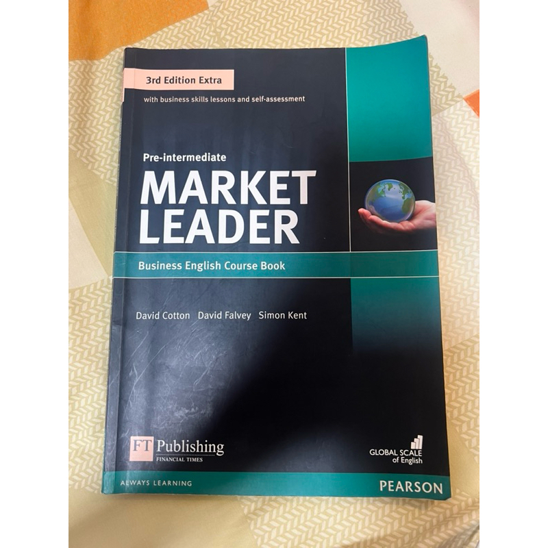 ［二手］Market Leader 3/e  (Pre-Intermediate)附光碟