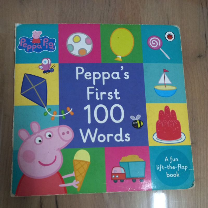 [二手繪本] Peppa’s First 100 Words