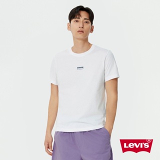 Levi's® 前後LOGO短袖Tee / 190G舒適面料 男女同款 000S5-0000 熱賣單品