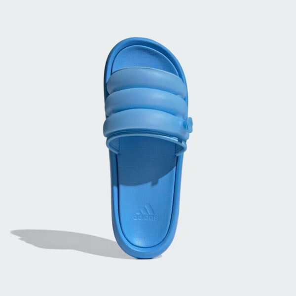 adidas 愛迪達 DILETTE ZPLAASH 女鞋 螢光藍 夏日 海邊 休閒 運動拖鞋 IF8663