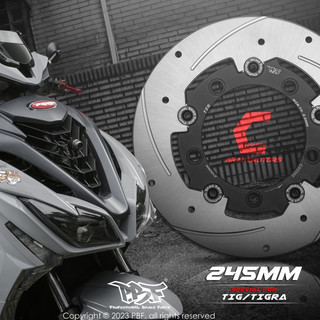 【暴力虎 PBF/預購】TIG / TIGRA150 ABS C系列 圓型浮動釦碟盤 前浮動碟 前碟 山道競走版
