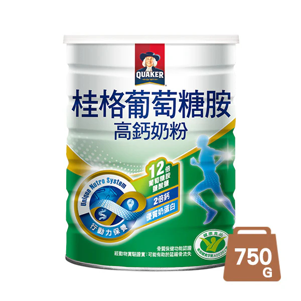 【桂格】葡萄糖胺奶粉750g/罐 1500g/罐 早安健康嚴選