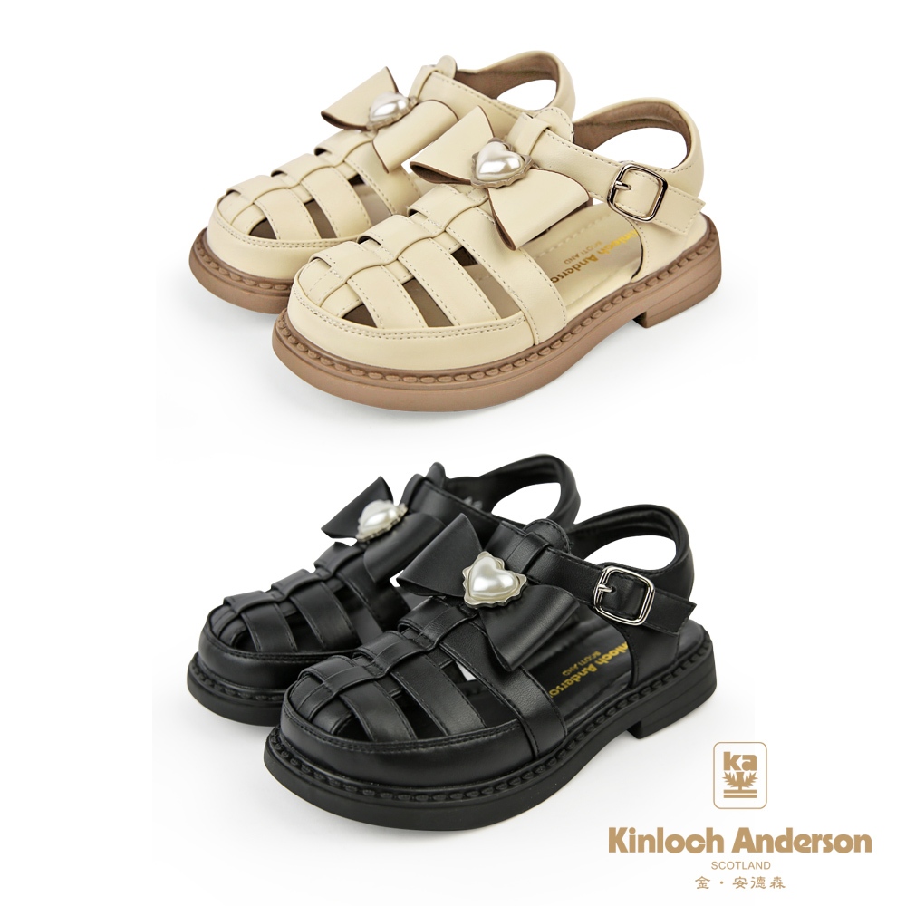金安德森 KA 童鞋 16.5-19cm 前包 羅馬編織 女童涼鞋 CK0714