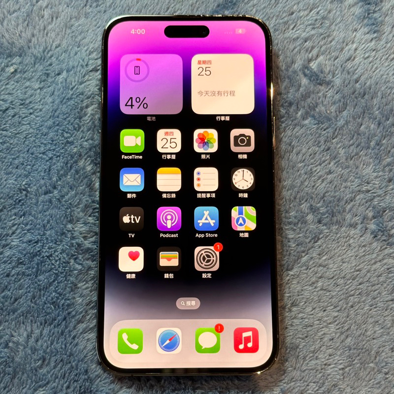 iPhone 14 pro max 128G 紫 功能正常 二手 IPhone14 14promax 6.7吋 台中