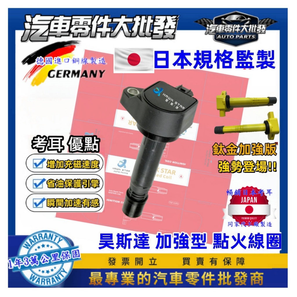 ˋˋ昊斯達ˊˊ 本田 CRV 2003-2024年 ODYSSEY HRV H-RV 加強型 考耳 點火放大器 鈦金版