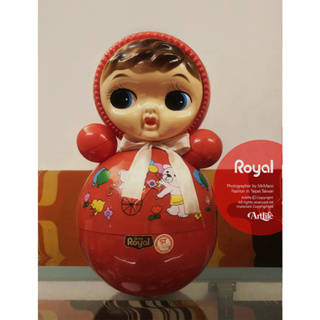 ArtLife @ ROYAL 旧ローヤル 人形 起き上がりこぼし 特大サイズ 昭和レトロ 不倒翁 宇山娃娃