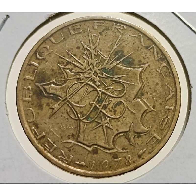 C384法國1978年10法郎銅幣