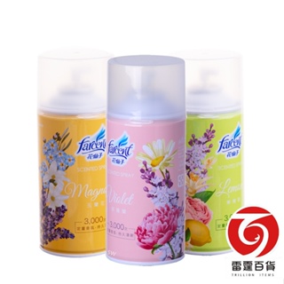 花仙子噴霧飄香劑補充罐300ML(舊款機器專用)紫羅蘭/玉蘭花/檸檬香/雷霆百貨