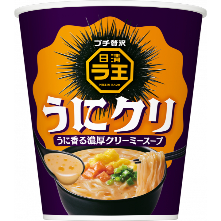 日本 日清 NISSIN 麵王 杯麵 海膽奶油風味 泡麵 日清杯麵 麵王杯麵  限定商品