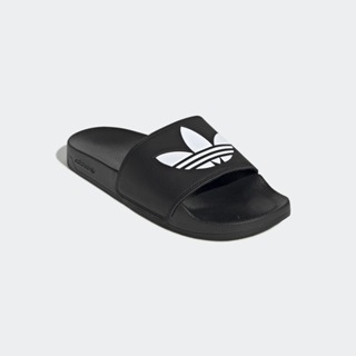 adidas adilette lite 運動 拖鞋 休閒 男女款 黑-fu8298