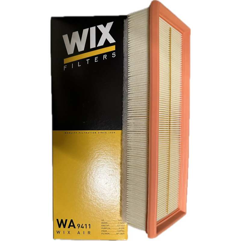 WIX 空氣芯 WA9411 CITROEN 雪鐵龍 1.6 HDi C2 C3 1代 2代 C4 Xsara