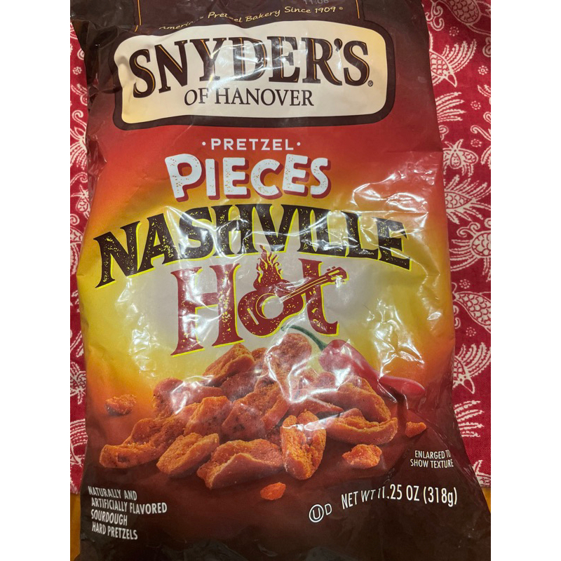 🇺🇸美國Snyder’s pretzels 史奈德蝴蝶餅 辣味新口味