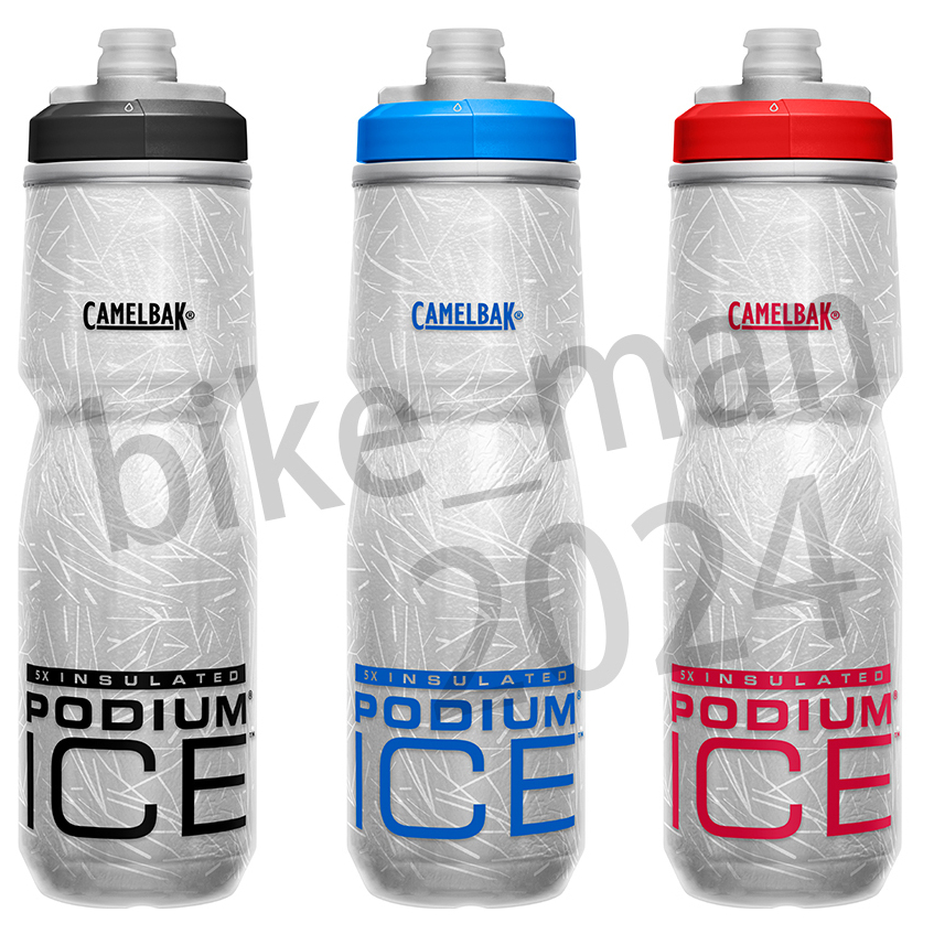 [bike_man]2024 CAMELBAK PODIUM ICE 5X酷冰保冷噴射水壺 620ml 5倍保冷單車水壺