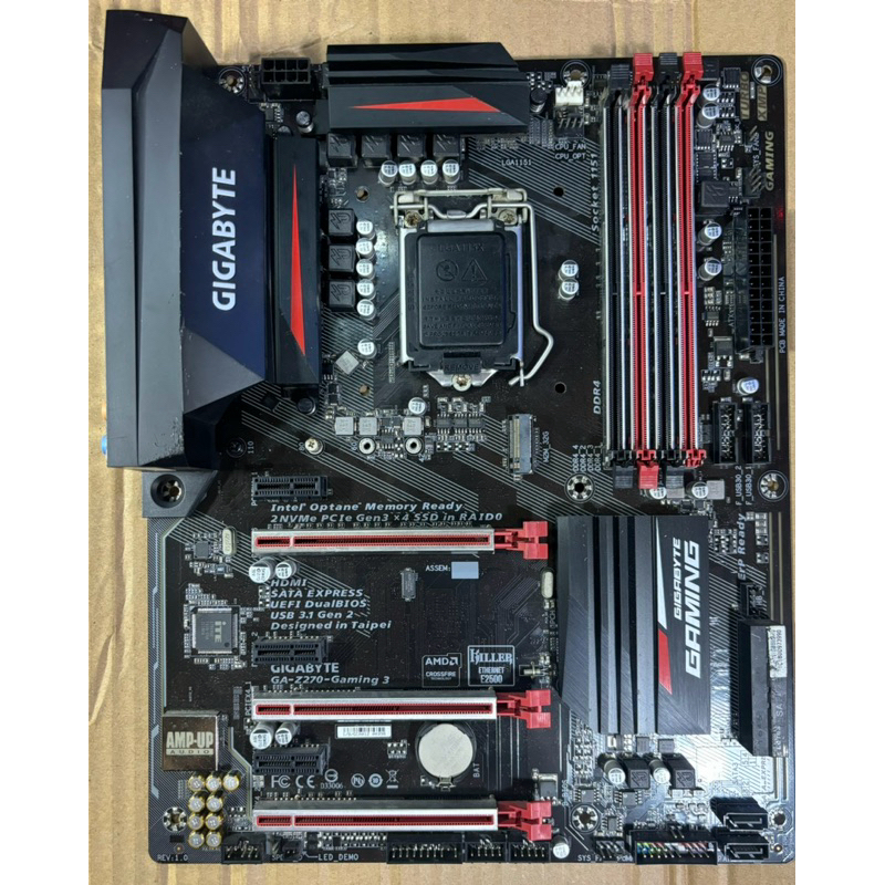 （保30日）技嘉高階主機板GA-Z270-Gaming 3、支援Intel® Core 6、7代1151腳位CPU