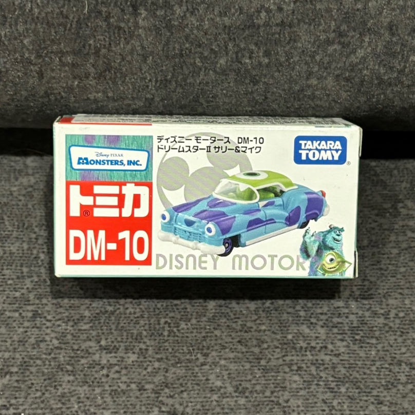 [小樂]蝦皮代開發票 日版 Tomica 多美 迪士尼 DM-10 DM10 怪獸電力公司 毛怪 大眼仔 轎車 跑車