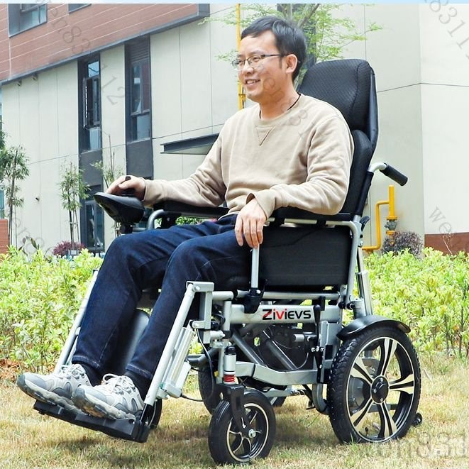 ❤免運含稅 超強承重❤芝衛電動輪椅老人代步車輪椅電動老人可折疊全自動智能可帶坐便器