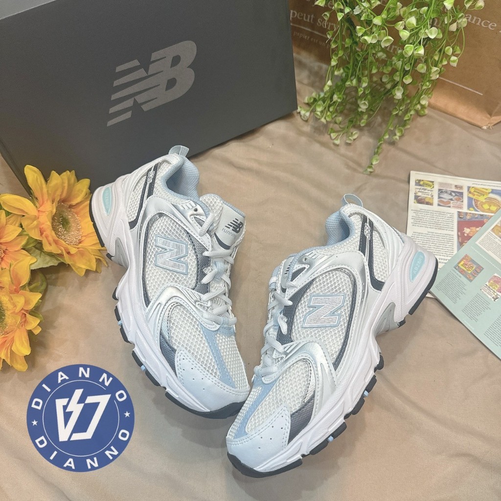 帝安諾 實體店面 NEW BALANCE 慢跑鞋 NB 530 白 水藍灰 寶寶藍 復古 運動 女 MR530RA