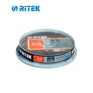 錸德 RITEK blu-ray BD-R 6X 10片桶裝