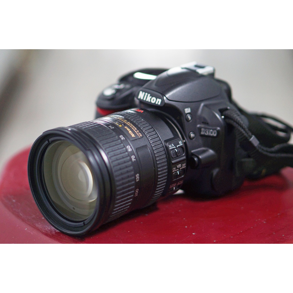 Nikon D3100 單眼相機+Nikon AF-S 18-200mm F3.5-5.6G ED VR鏡頭 台南可自取