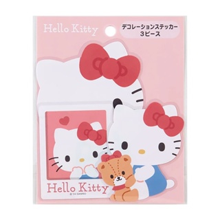 Sanrio 三麗鷗 新生活系列 PVC裝飾貼紙組 造型貼紙 Hello Kitty 學校 001996