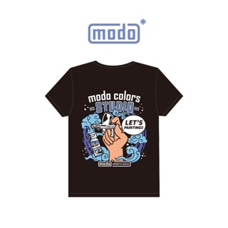 【modo摩多製造所】噴塗好手！限量紀念T｜T恤｜黑色｜高磅5.6oz棉T｜M L XL XXL｜限量｜官方賣場