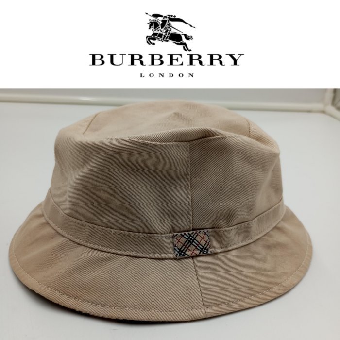 二手真品  BURBERRY  漁夫帽 帽子 K153