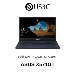 ASUS X571GT 15吋 FHD i7-9750H 16G 256GSSD 1THDD GTX1650 二手品