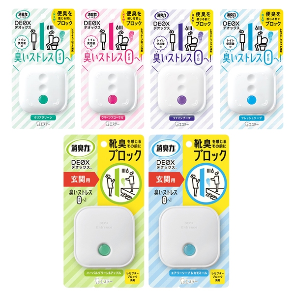 日本 ST 雞仔牌 DEOX 廁所 玄關 芳香劑 6ml (放置型本體) 除臭劑 除臭 消臭 玄關消臭劑 廁所消臭劑