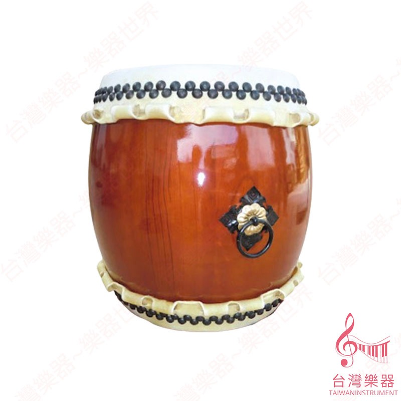 【台灣樂器】14X20 平口 捲邊 長桶鼓 桶鼓  締太鼓 廟會 陣頭 寺院 表演大鼓 宮鼓 牛皮鼓 宮太鼓 桶太鼓