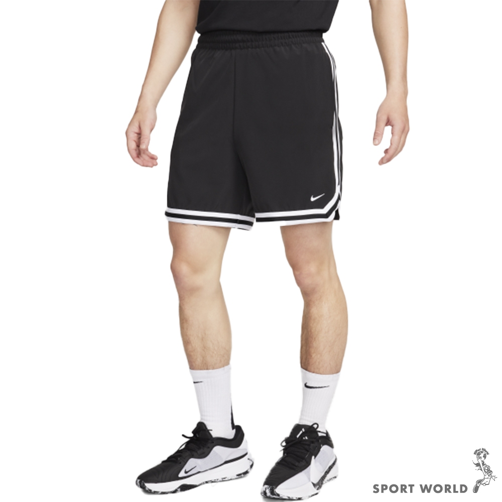 Nike 籃球褲 短褲 男裝 梭織 無內襯 黑【運動世界】FN2660-010