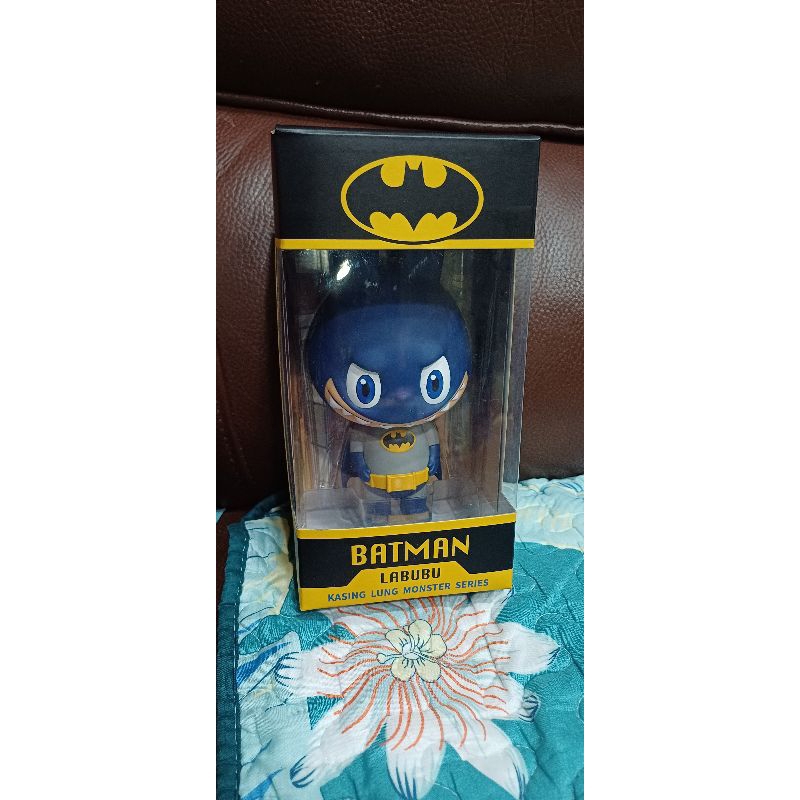 labubu zimomo蝙蝠俠 batman 藍