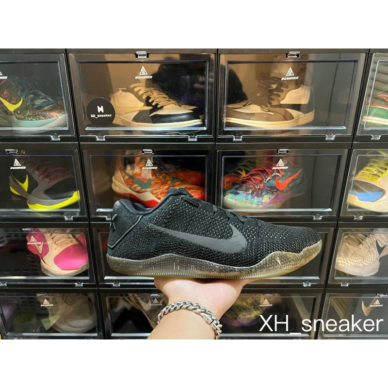 【XH sneaker】Nike Kobe 11 Elite Low “Black Space“ 全黑us9.5
