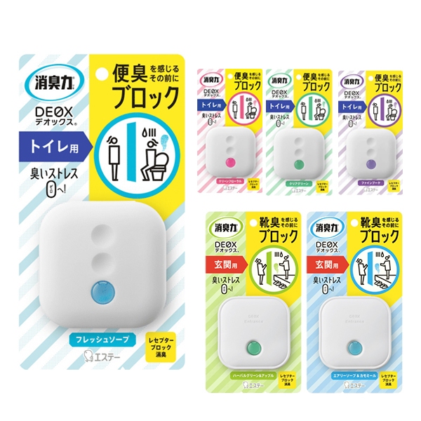 日本 ST 雞仔牌 DEOX 廁所 玄關 芳香劑 6ml (放置型本體) 除臭劑 除臭 消臭 玄關消臭劑 廁所消臭劑