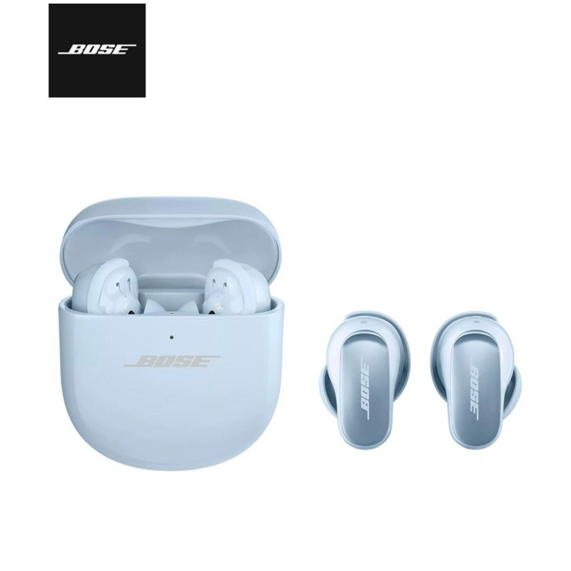 Bose QuietComfort Ultra消噪耳塞 月石藍+保護殼