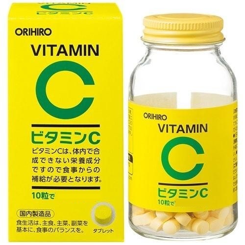 ［現貨/免運］日本 ORIHIRO 維他命C 長效型 300粒 維生素C B1 B2 B12 日本代購