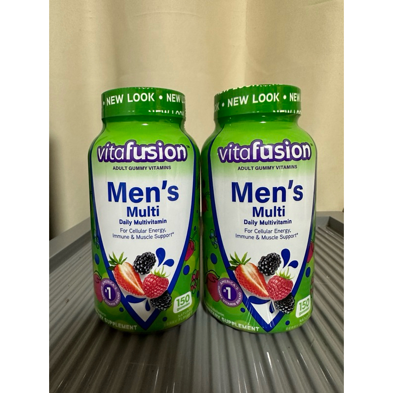 vitafusion Men’s Multi 男性維他命 維生素軟糖 150顆