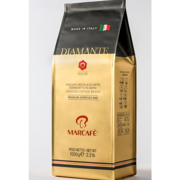 義大利 Marcafe Diamante 迪亞曼特烘焙咖啡豆 60%阿拉比卡 40%羅布斯塔咖啡豆