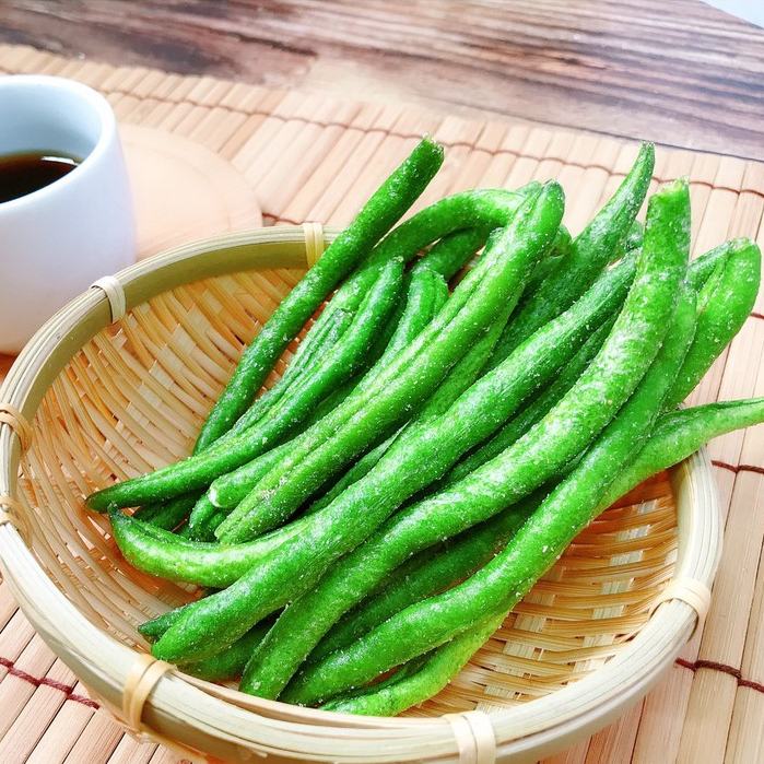賀呀! 四季豆條 台灣製造 水果乾 蔬菜乾 美味 酥脆
