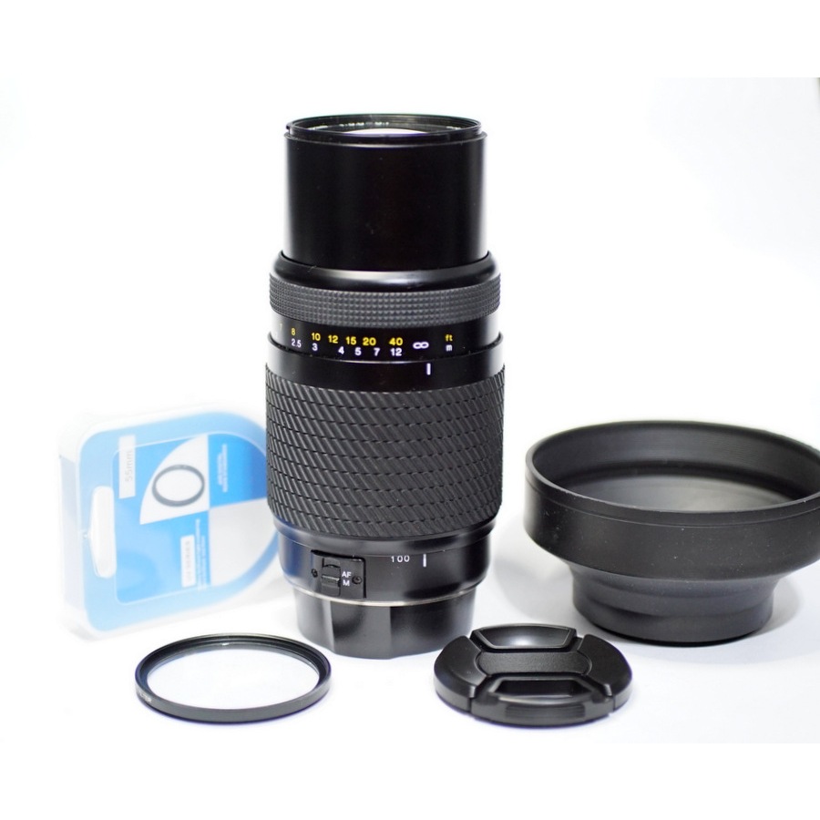 📷附實拍照📷[Canon EF接環] Tokina AF 100-300mm F5.6-6.7 望遠鏡頭(送新品配件)