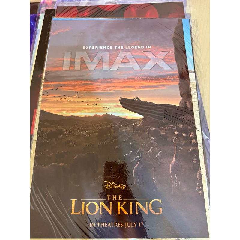 電影海報/獅子王真人版/IMAX