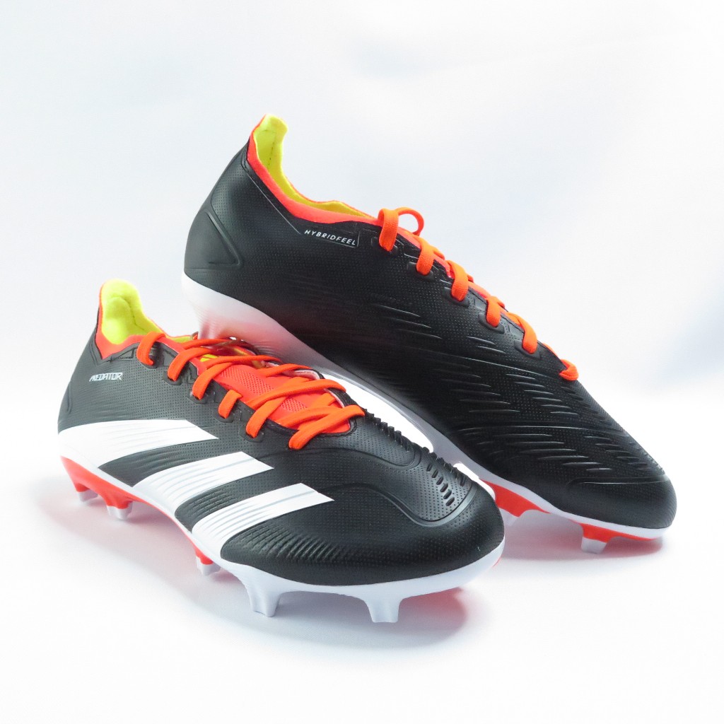 ADIDAS IG7762 PREDATOR LEAGUE FG 男女足球鞋 釘鞋 黑白橙【iSport愛運動】