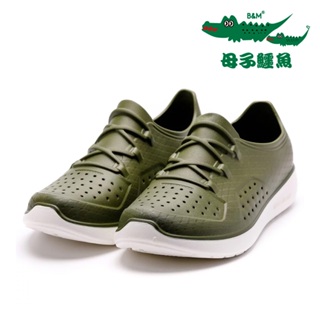 母子鱷魚 輕量休閒鞋 BCU7712【輕便系列】軍綠