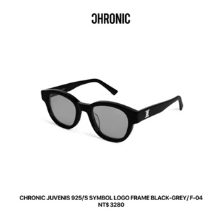 CHRONIC JUVENIS 925/S SYMBOL LOGO FRAME BLACK-GREY/ F-04