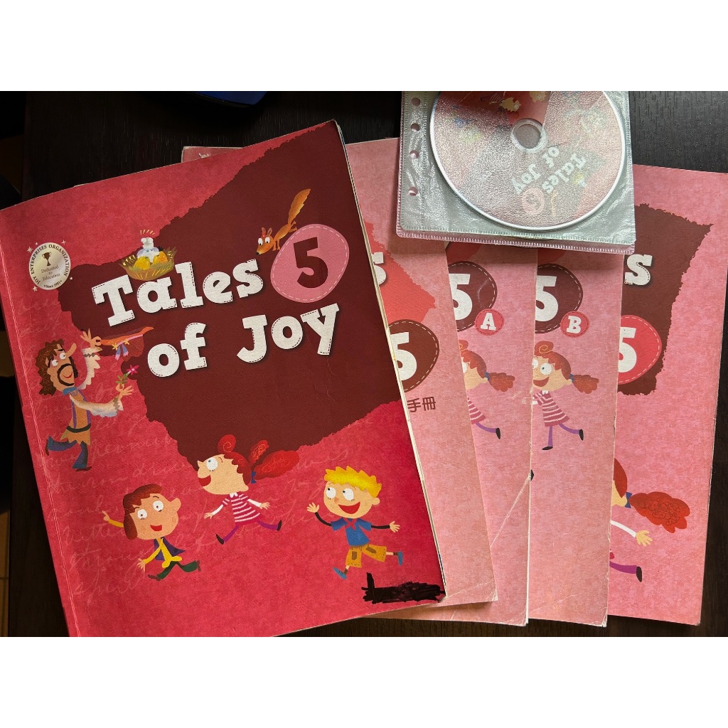 【二手】佳音英語 Tales of Joy 5~8 (第7冊不含光碟)