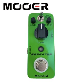 庫存品出清-MOOER REPEATER Digital Delay Pedal 吉他效果器/延遲/並聯迴路效果器