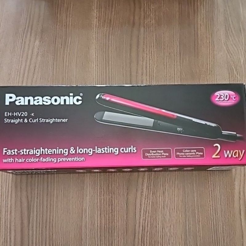 Panasonic-直髮捲燙器型號：EH-HV20