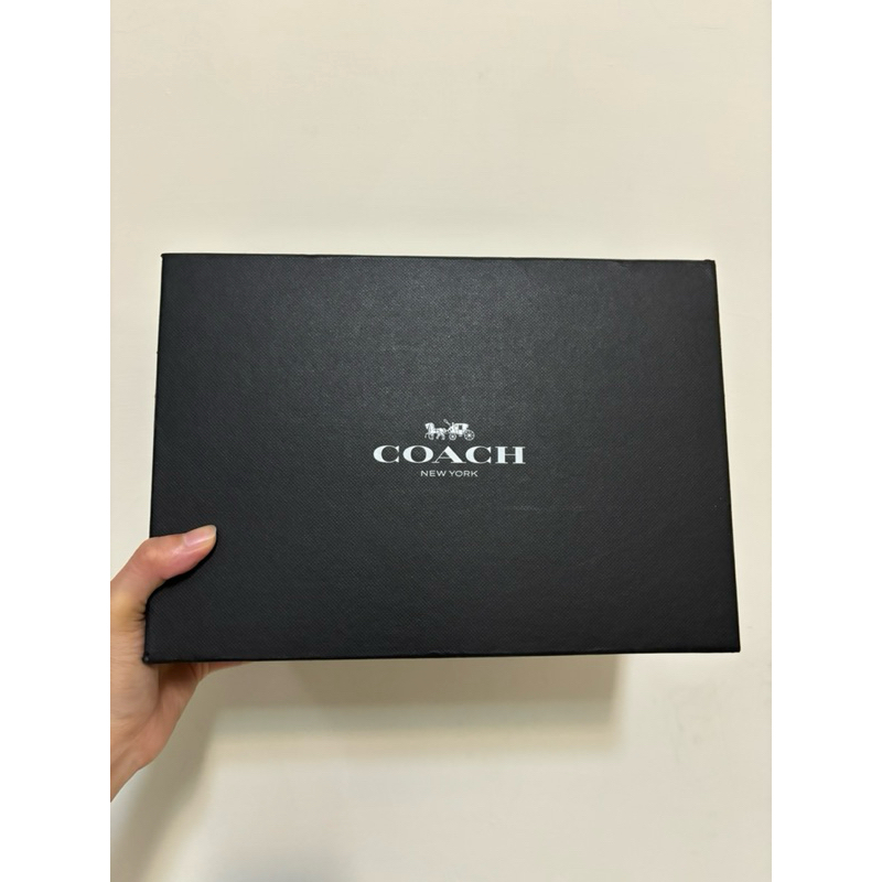 【便宜賣🐶二手】COACH 精品名牌 紙盒 包裝盒 外盒 禮品盒 禮物盒 收納盒 硬紙盒 鞋盒