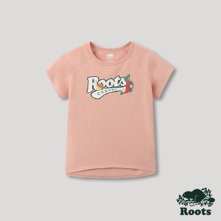 【Roots】女裝-回歸根源系列 花園元素短袖T恤